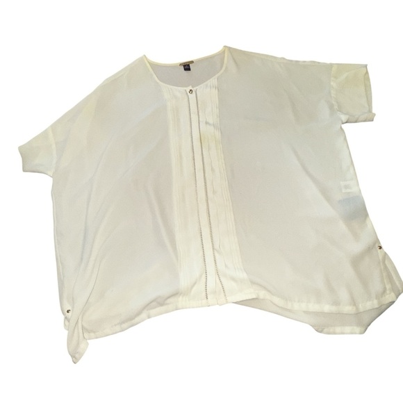 Dana Buchman Cream Blouse - Picture 2 of 7